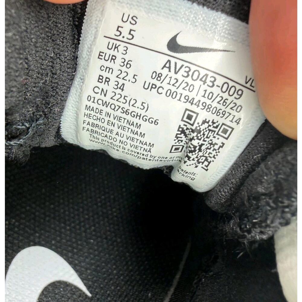 Nike Zoom Hyperdiamond 3 Elite Softball Cleats White/Black AV3043-009 Womens 5.5 - Picture 3 of 10